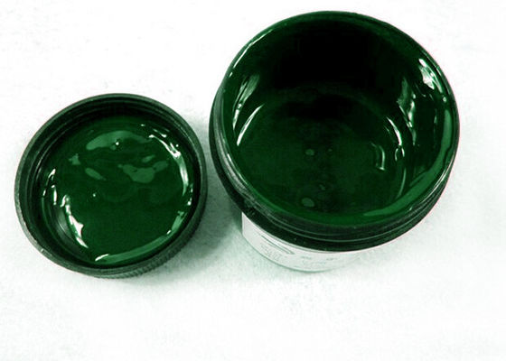 China Green Color UV Curable Solder Mask PCB Ink For Screen Printing Roll Printing supplier