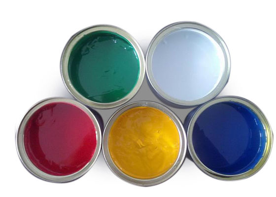 China Dark Green Color UV Solder Mask Ink For Screen Printing And Roll Printing supplier